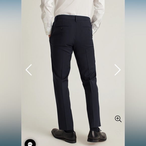 Bonobos Italian Performance Suit Dark Navy - 31W Pants & 36R Jacket